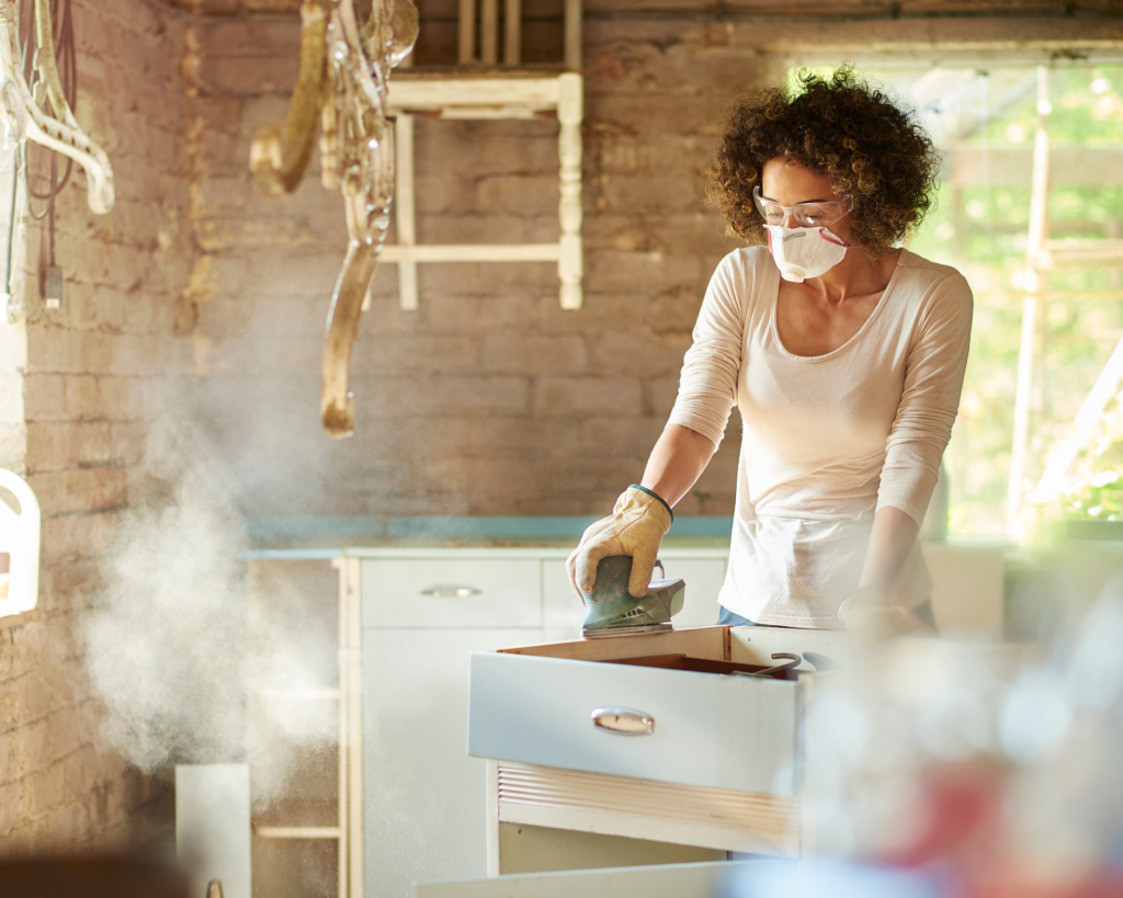 How Do I Use A Power Sander For Furniture Refinishing?