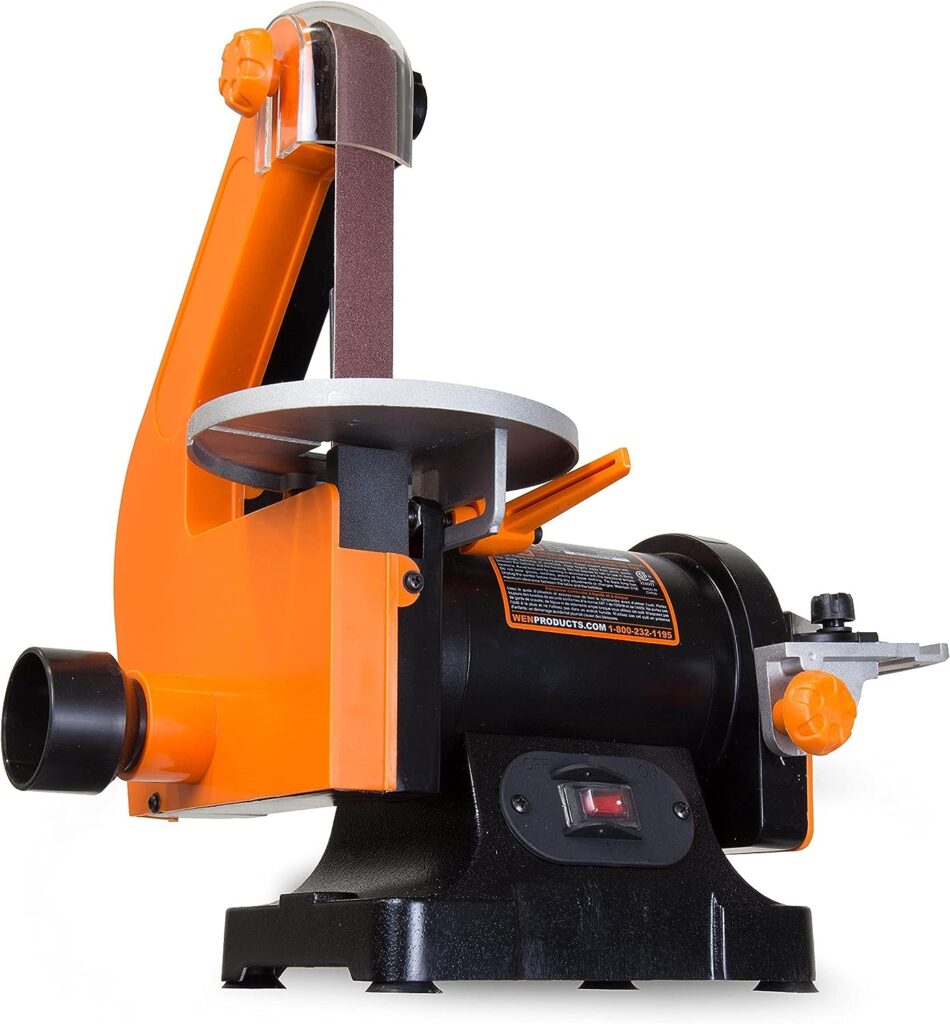 WEN 6515T 1 in. x 30 in. Belt Sander with 5 in. Sanding Disc