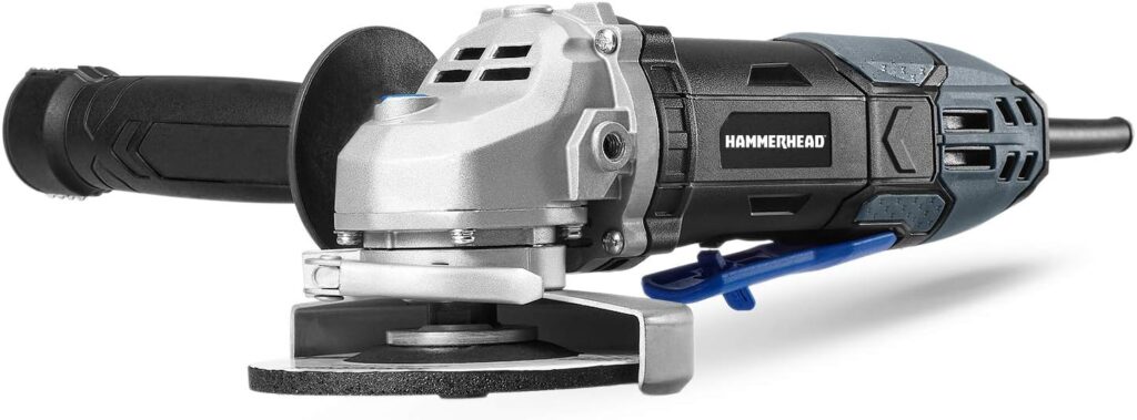 Hammerhead 6-Amp 4-1/2 Inch Angle Grinder with 3 pcs Grinding Wheel – HAAG060