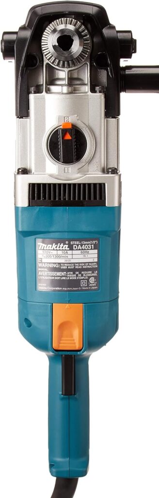 Makita DA4031 Angle Drill, 1/2 In, 10 A, Teal