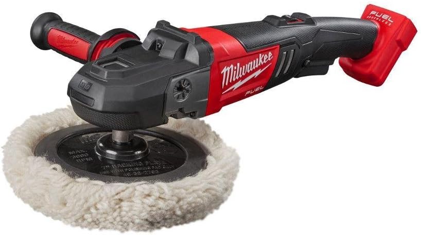 Milwaukee 2738-20 M18 18-Volt FUEL Lithium-Ion Brushless Cordless 7 inch Variable Speed Polisher (Tool-Only)