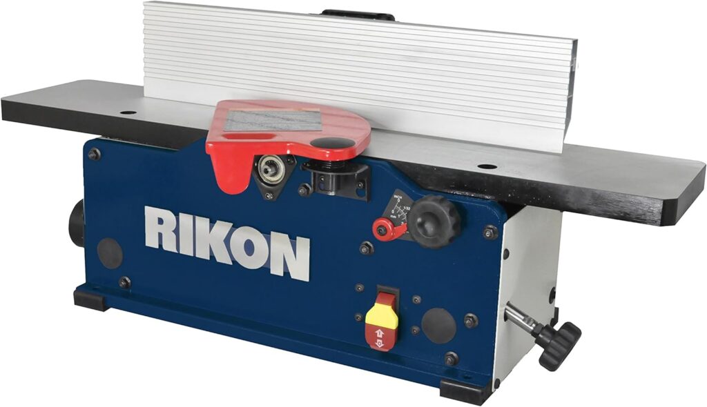 RIKON Power Tools 20-600H 6 Benchtop Jointer with Helical Cutter head